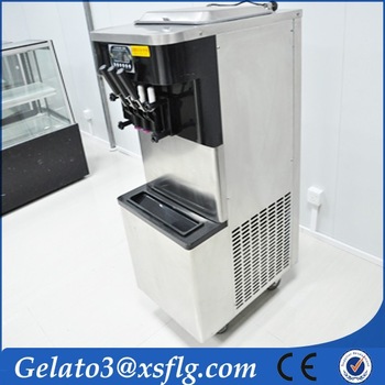 Commercial supermarket shop cooler vending ice cream machine