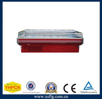 New Design Supermarket Fresh Meat Display Cooler/Meat freezer