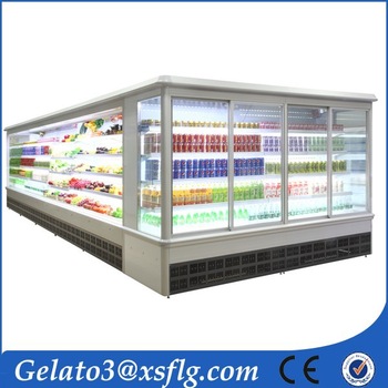 stainless steel air cooler supermarket freezer manufacturer refrigerator and freezer