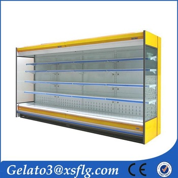 Freezer showcase machine supermarket display