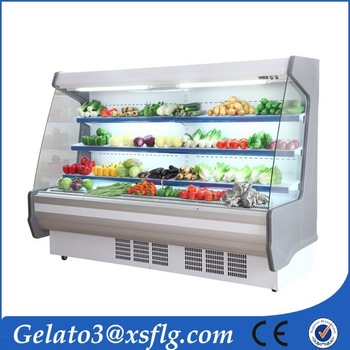 vegetables storage Supermarket fridge for sale