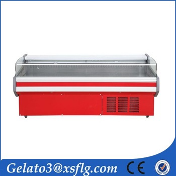 Air cooler meat display refrigerator Freezing cold supermarkets