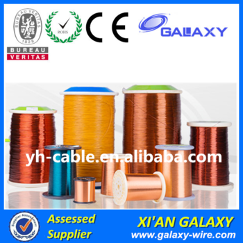 super thin 0.010mm 0.015mm 0.018mm UEW coated thin copper wire used for solar home system connector