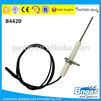 B4420 Gas heater parts customized ceramic igniter electrode for gas burner