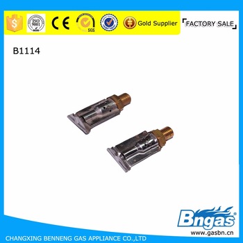 B1114 stainless steel gas burner fittings