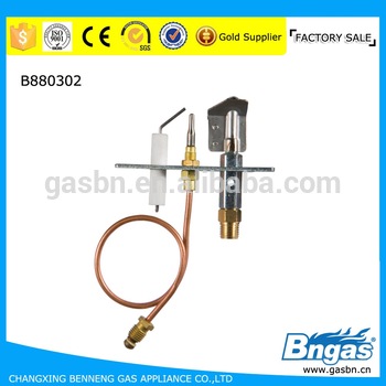 B880302 gas water heater igniter ODS pilot burner assembly