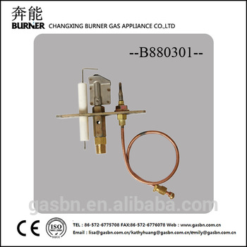 B880301 ODS pilot burner as brass assembly
