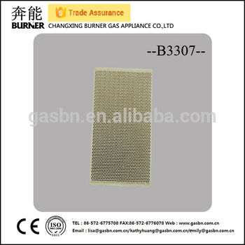 B3307 gas heater plain ceramic plates