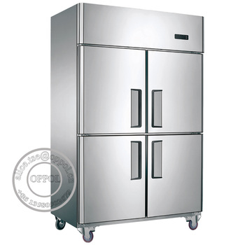 OP-A501 Luxurious Stainless Steel Case Body Commercial fridge Refrigerator home hotel kitchen