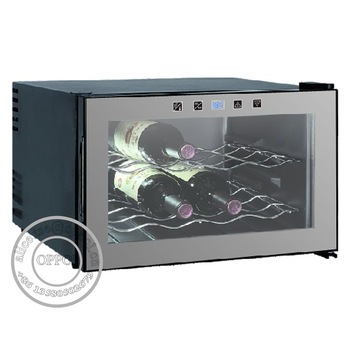 OP-H001 New Six Bottles Small Wine Cooler Fridges , Display Wine Cooler