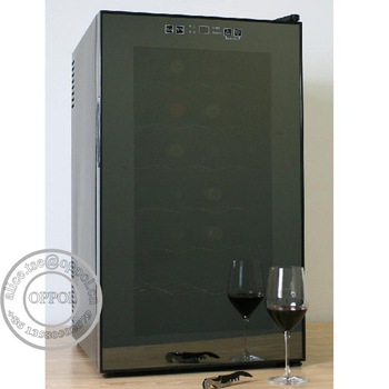 OP-H024 Vertical Compressor Display Beverage Fridge , Wine Cooler