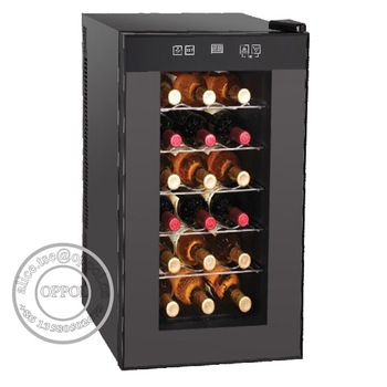 OP-H015 Vertical 18 Bottles Wine Cooler ,Semi-conductor Wine Cooler