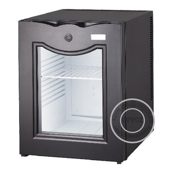 Display <font color='red'>Stainless</font> <font color='red'>Steel</font> Mini <font color='red'>Fridge</font> / Glass Door Hotel Room Mini <font color='red'>Bar</font>