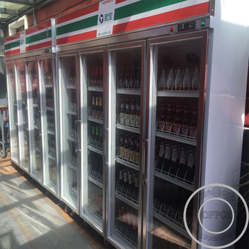 OP-A1208 Eight Muti-Door Convenience Store Beverage Storage Refrigerator