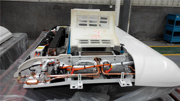 Factory directly sale all electric bus airconditioning