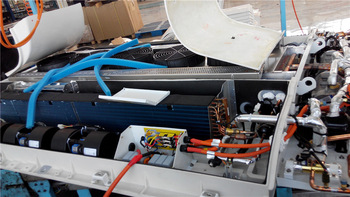 Factory directly sale all electric air conditioning for electric bus