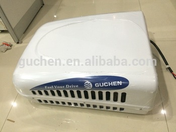 DC powered air conditioner 2400w for cooling truck with heating function