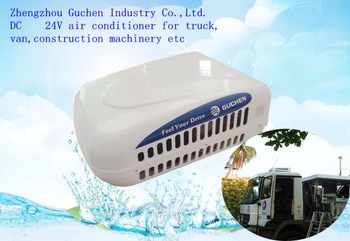 DC 12V battery driven truck cabin air conditioner