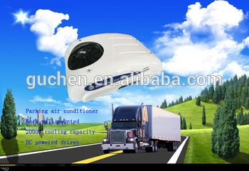Packing air conditioner for truck cab with 2000w cooling capacity