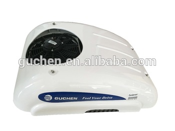 Truck cab air conditioner with 2000w cooling capacity and back wall mounted