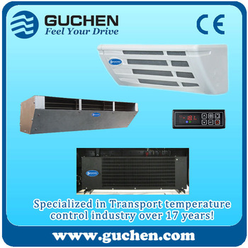 Sub engine driven truck refrigeration unit evaporator condensor