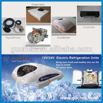 DC Powered Electric Refrigeration Unit for Sprinter Renault VW etc