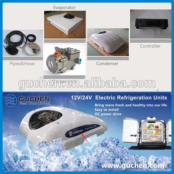 DC12V 24V Battery Powered Electric Van refrigeration unit