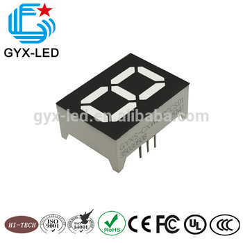 black face white segment air type white color 1 digits 7 SEG Display