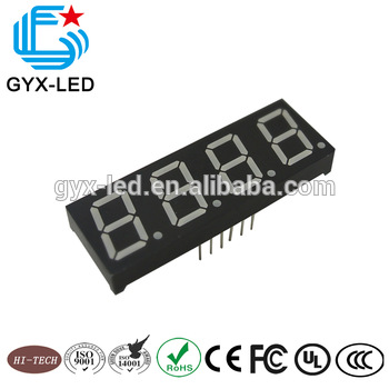 Air Purifier display 0 24inch 4 digit 7 segment numeric display