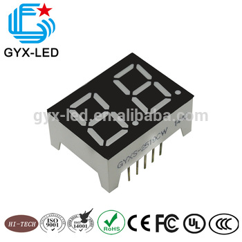black face air type white color 2 digits numeric display update
