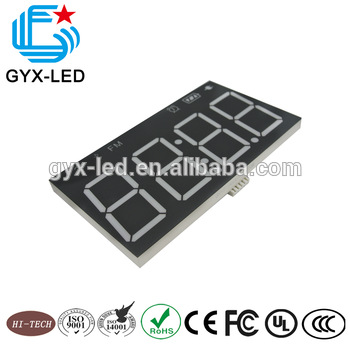Audio display FND common cathode white emitting color