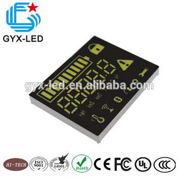 Industrial control display FND display white emitting color