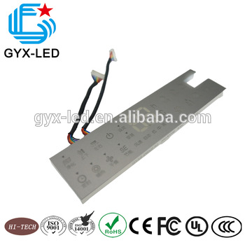 GYX OEM <font color='red'>gray</font> <font color='red'>surface</font> full <font color='red'>color</font> led character display for white home appliance