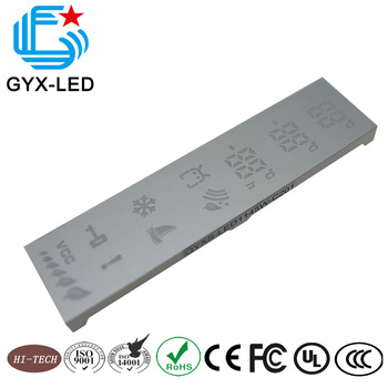 Red color common anode numeric led screen for home appliance