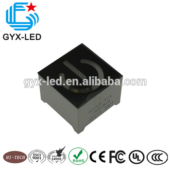 GYX custom numeric and graphic 7 segment indoor FND Display for start button
