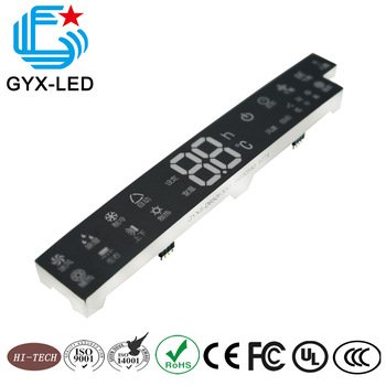 Red color common anode numeric fnd led display screen for home appliance