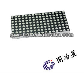 Full color P7 62 8 8 dot array LED dot matrix display