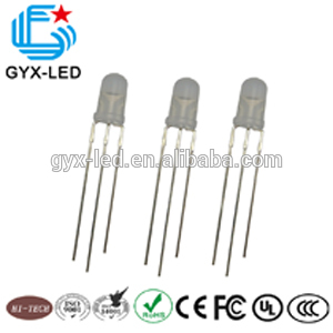 rgb Led 5mm Diffused Through Hole Light Emitting Diodes