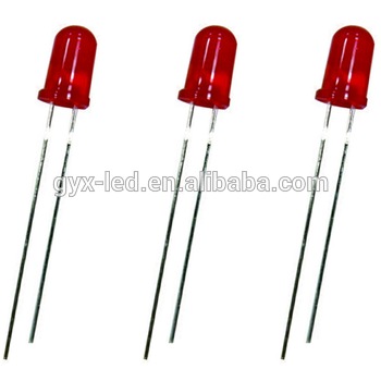 Red through hole package type 3mm 4mm 5mm led diode