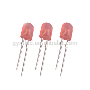 5mm red led oval shape for outdoor LED display