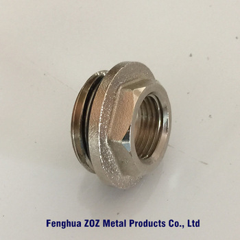 1”x1/2” Male End Plug For Heating Manifold , Male End Cap with O-Ring