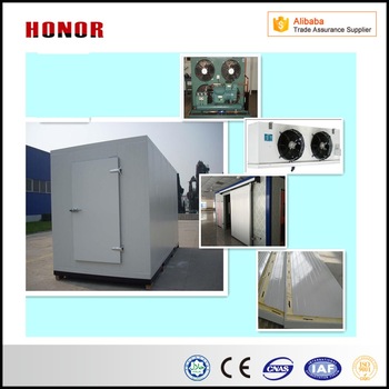 2017 Mobile Vegetable Pu Panels Cold Storage Room In China
