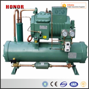 High Temperature Semi-sealed Air-cooler Piston Compressing Condensing Units for Cold Room