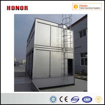 Enclosure Cooling Unit Closed Type Cooling Tower Evaporative Condensing For Storage Food
