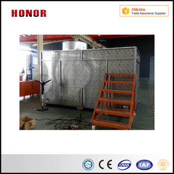 Falling Film Roll Bond Evaporator Crystallizer Of Chiller Room For Storage Food