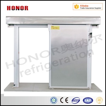 2017 hot Sale Cold Room Door Automatic Sliding Door For Cold Storage