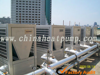 Hiseer modular commercial heat pump water heater 69 KW