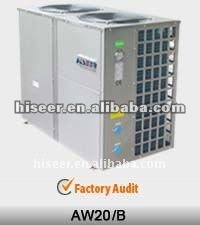 Meeting heat pumps heating and cooling system