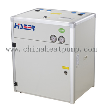 HISEER 31 kw residential glycol heat pumps with 2 compressors