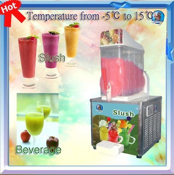 Single Double slush freezer CE certificate